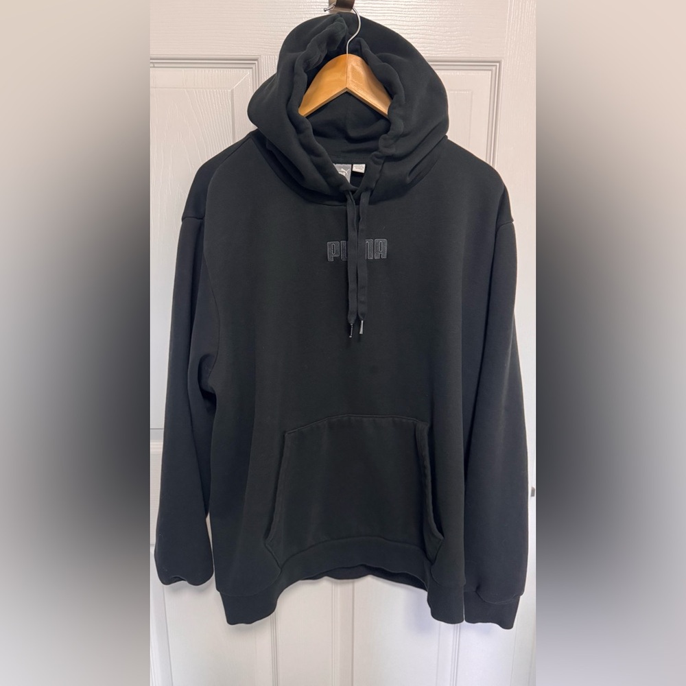 Puma Men's Classic Black Hoodie - Picture 4 of 5